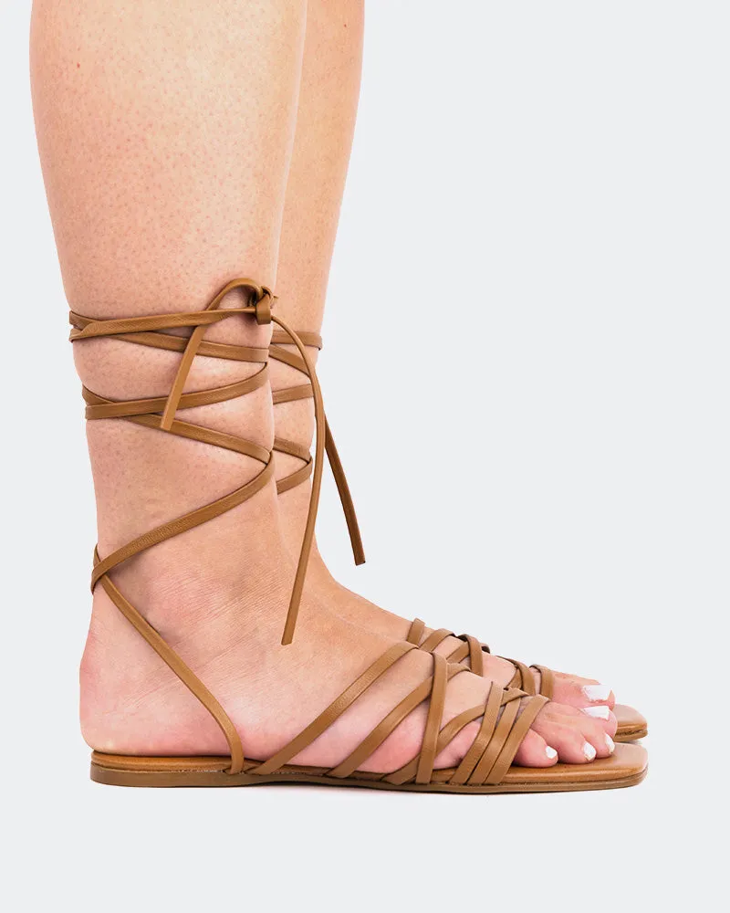 Aperol Tan Leather sold by L'Intervalle