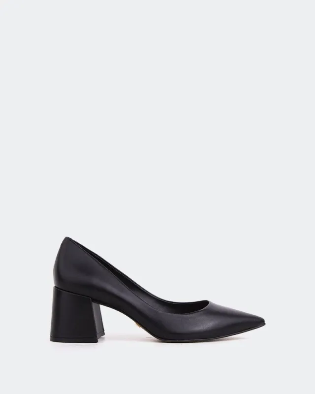 Alisha Black Leather sold by L'Intervalle
