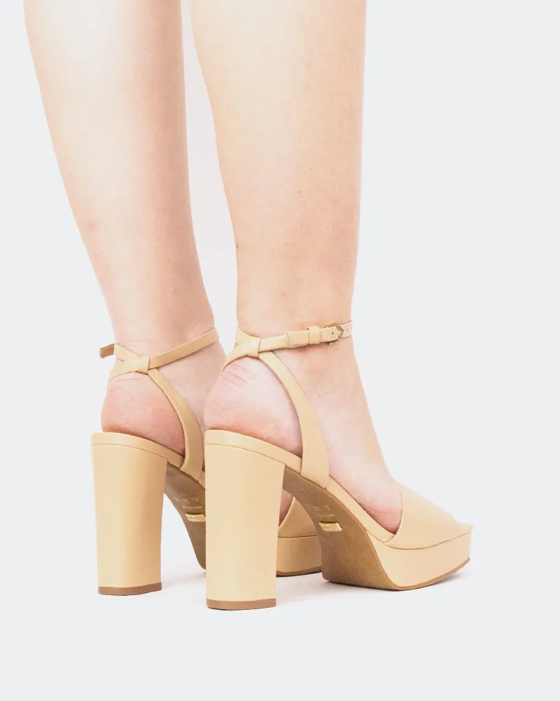 Caicos, Camel Leather/Cuir Chameau sold by L'Intervalle product image thumbnail 3