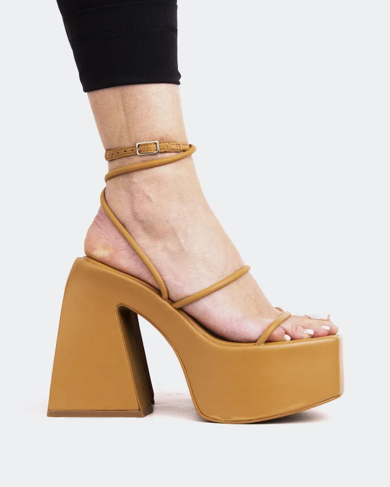 Pasaji Camel Leather sold by L'Intervalle