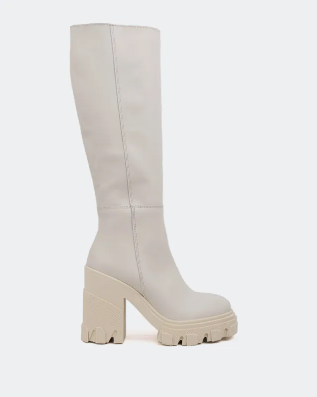 Vernon Beige Leather sold by L'Intervalle