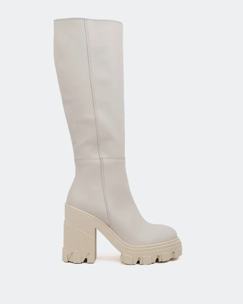 Vernon Beige Leather sold by L'Intervalle