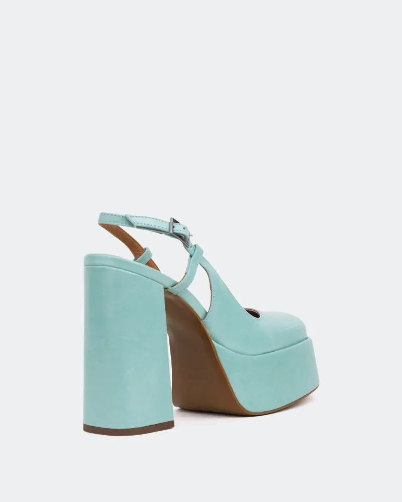 Cave, Blue Leather/Cuir Bleu sold by L'Intervalle product image thumbnail 3