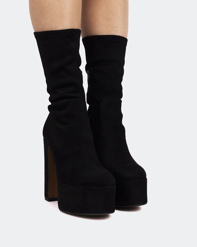 Dixie Black Suede Stretch sold by L'Intervalle product image thumbnail 2