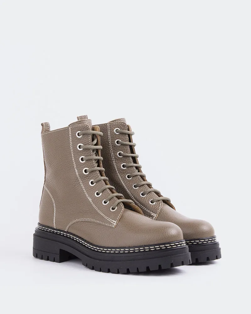 Chandler Taupe Leather sold by L'Intervalle product image thumbnail 2