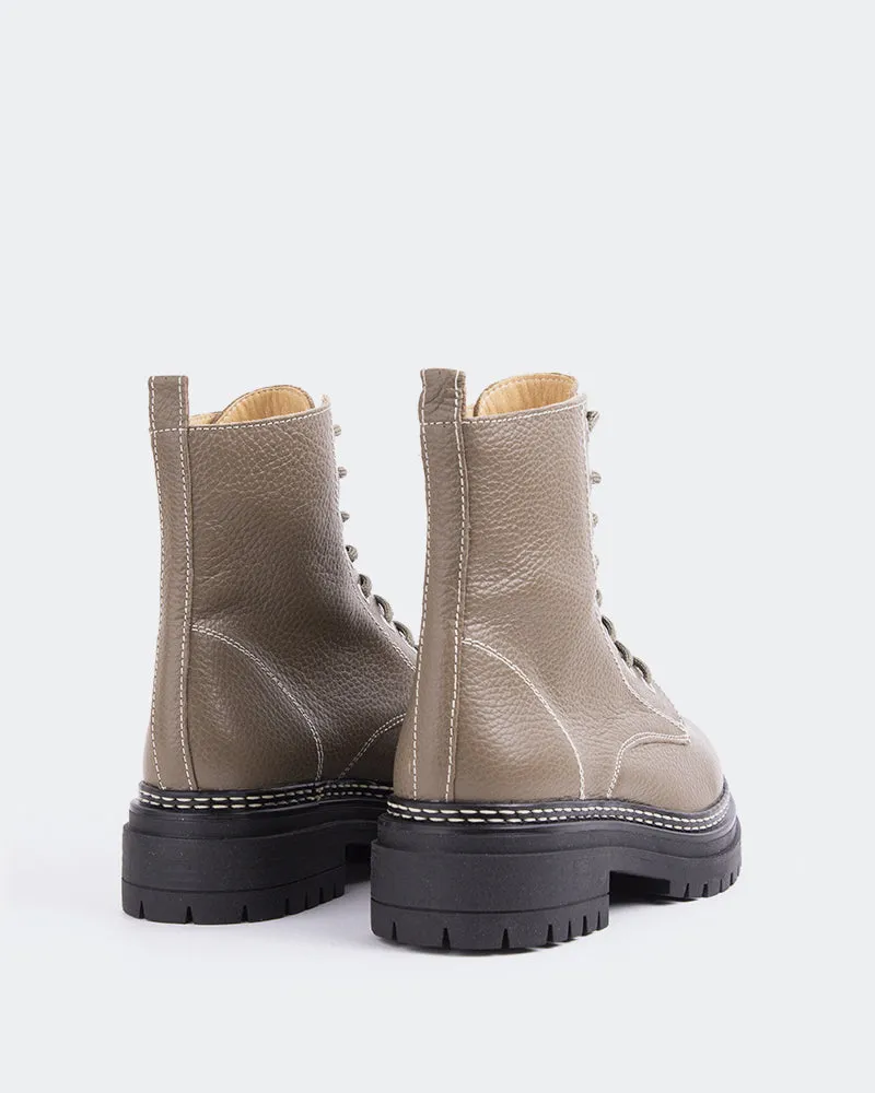 Chandler Taupe Leather sold by L'Intervalle product image thumbnail 3