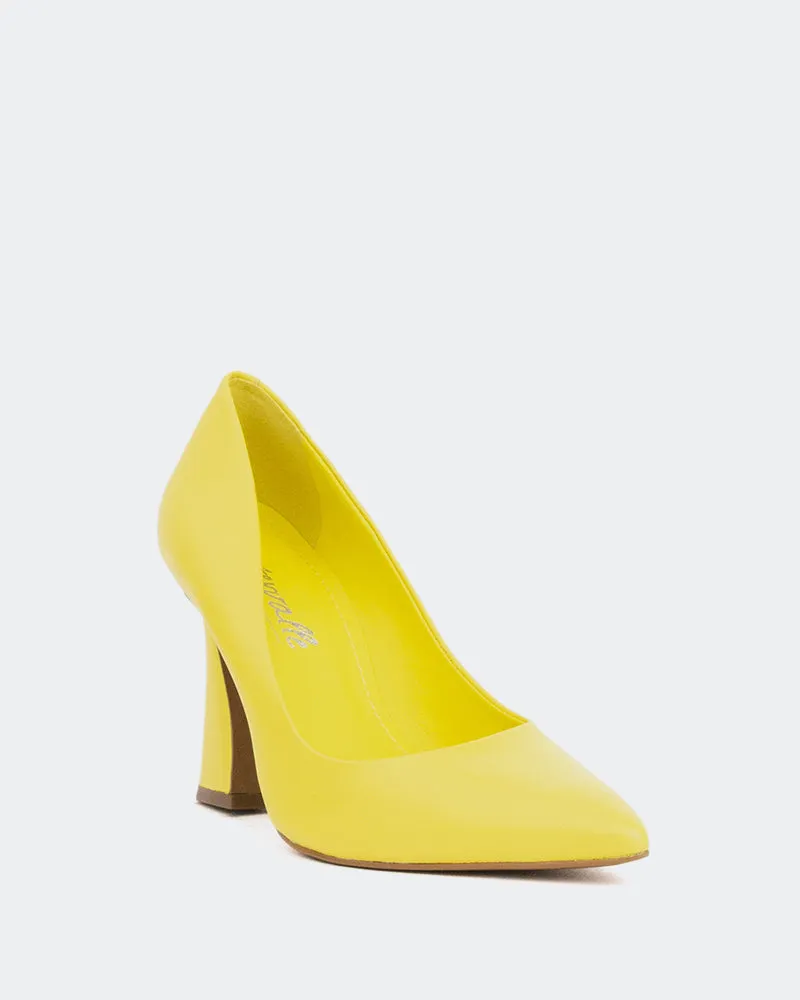 Amanda Yellow Leather sold by L'Intervalle product image thumbnail 2