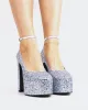 Runway Silver Glitter sold by L'Intervalle