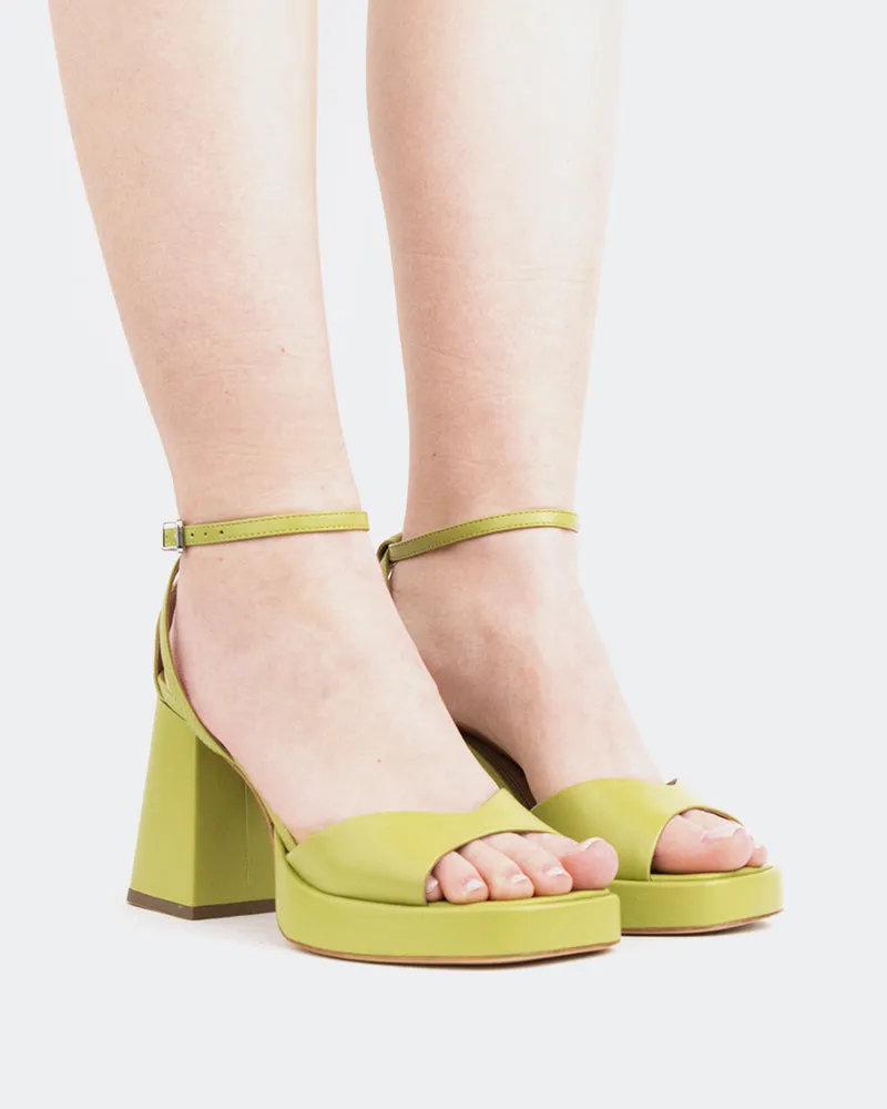 Pujol, Green Leather/Cuir Vert sold by L'Intervalle product image thumbnail 2