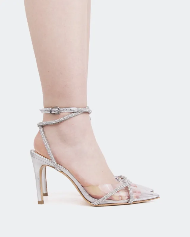 Rumpus, Silver Leather/Cuir Argenté sold by L'Intervalle