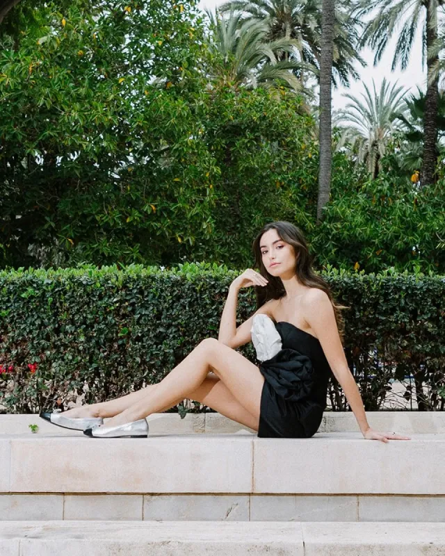 Bory Silver Leather sold by L'Intervalle