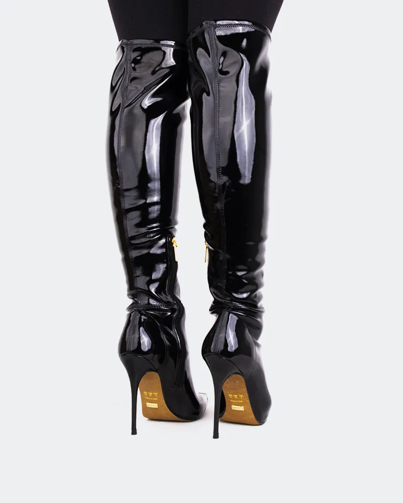 Sahar Black Patent sold by L'Intervalle product image thumbnail 3