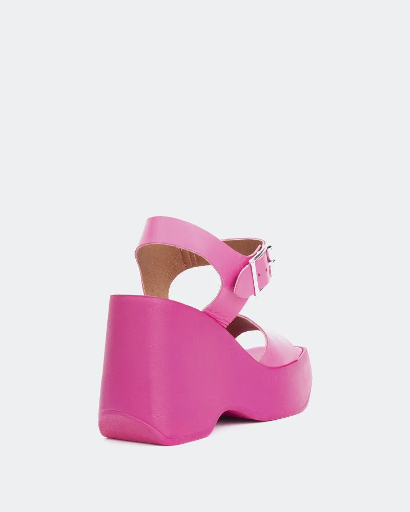 Kendall Fuchsia Leather sold by L'Intervalle product image thumbnail 3