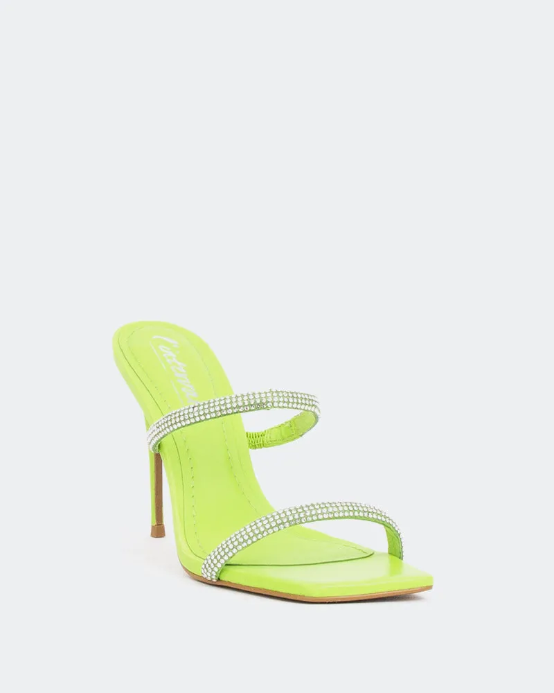 Tinsley, Green Leather/Cuir Vert sold by L'Intervalle product image thumbnail 2