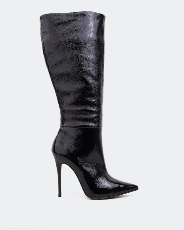 Dalila Black Patent sold by L'Intervalle