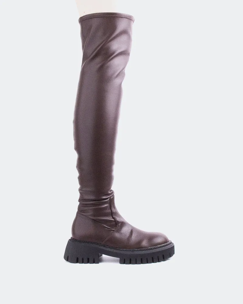 Gironde Brown Stretch sold by L'Intervalle