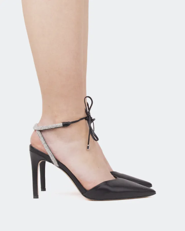 Candela, Black Leather/Cuir Noir sold by L'Intervalle