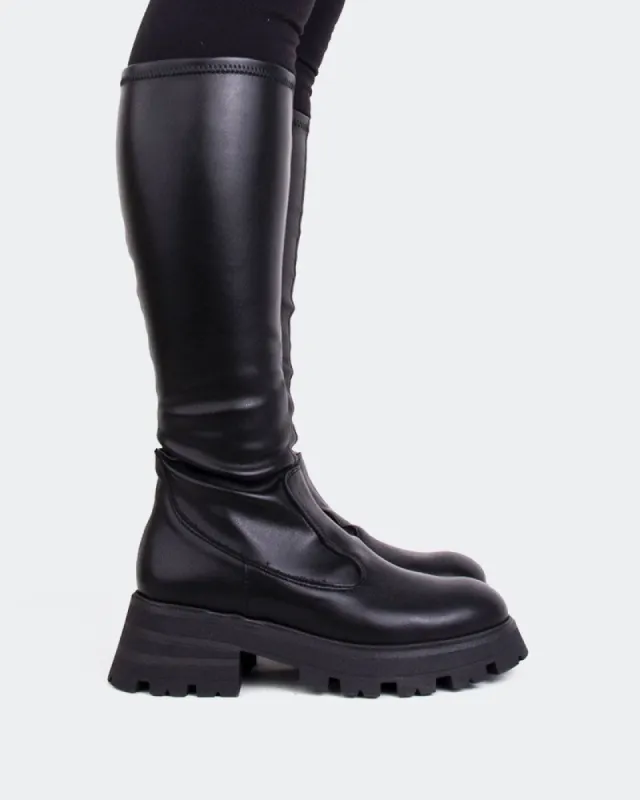 Hayle Black Stretch sold by L'Intervalle