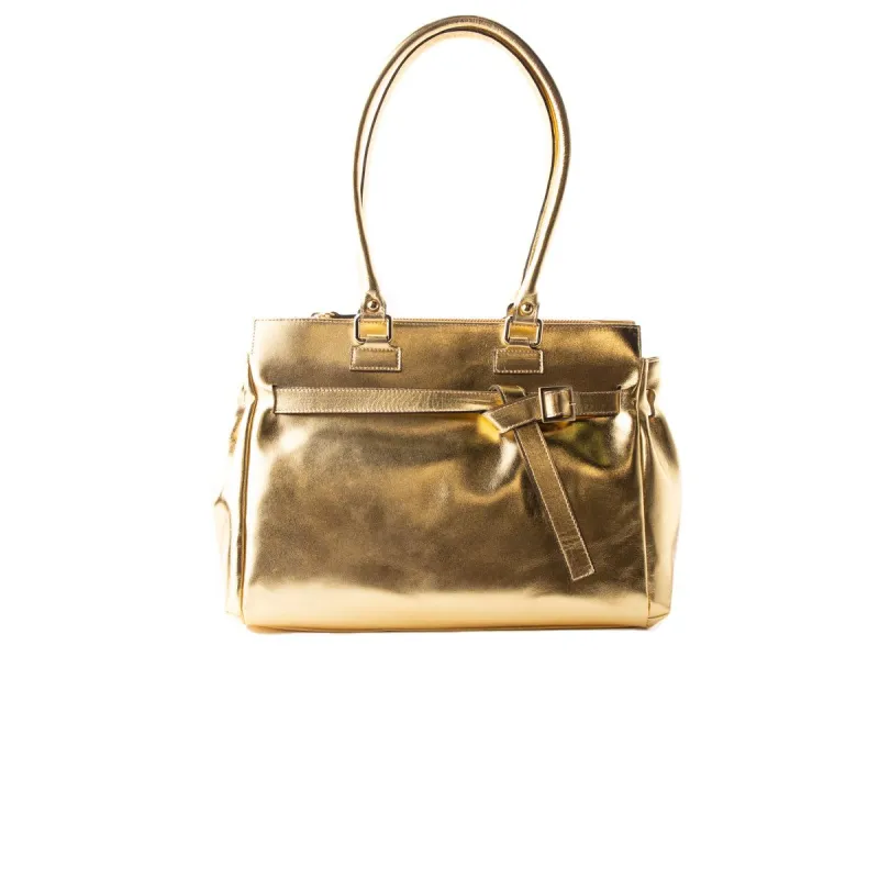 Avenue Gold Leather sold by L'Intervalle
