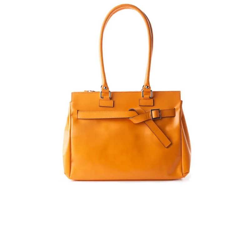 Avenue Orange Leather sold by L'Intervalle