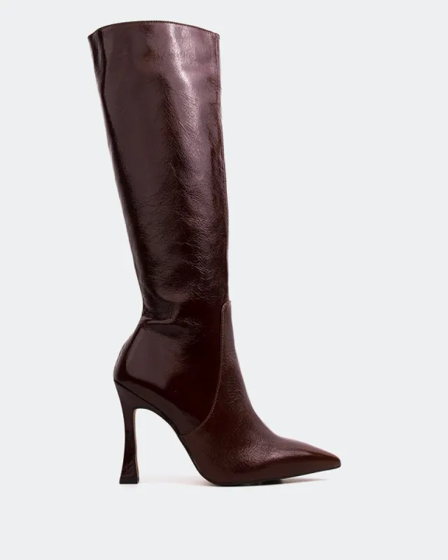 Cecelia Chestnut Leather sold by L'Intervalle