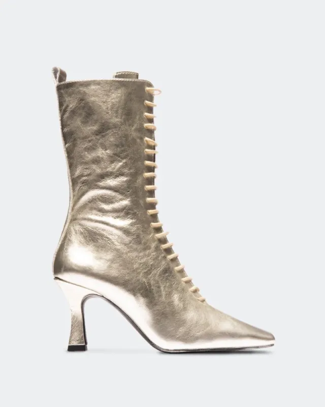 Armidale Champagne Metallic sold by L'Intervalle