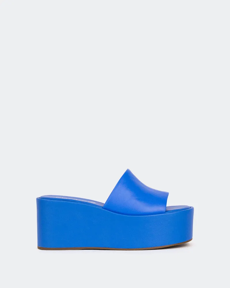 Cathedral, Blue Leather/Cuir Bleu sold by L'Intervalle