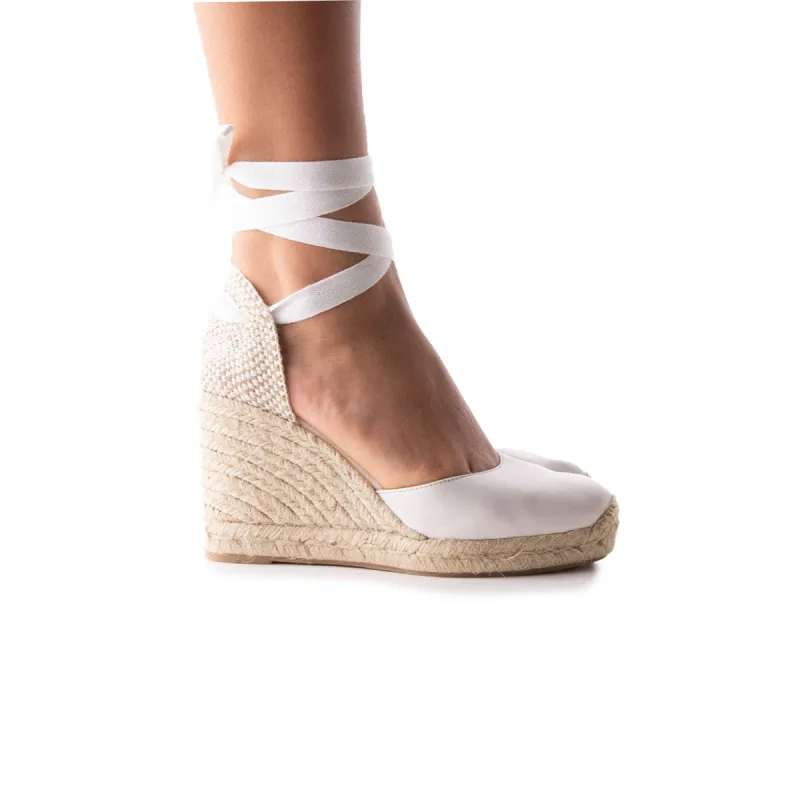 Elvira White Leather sold by L'Intervalle