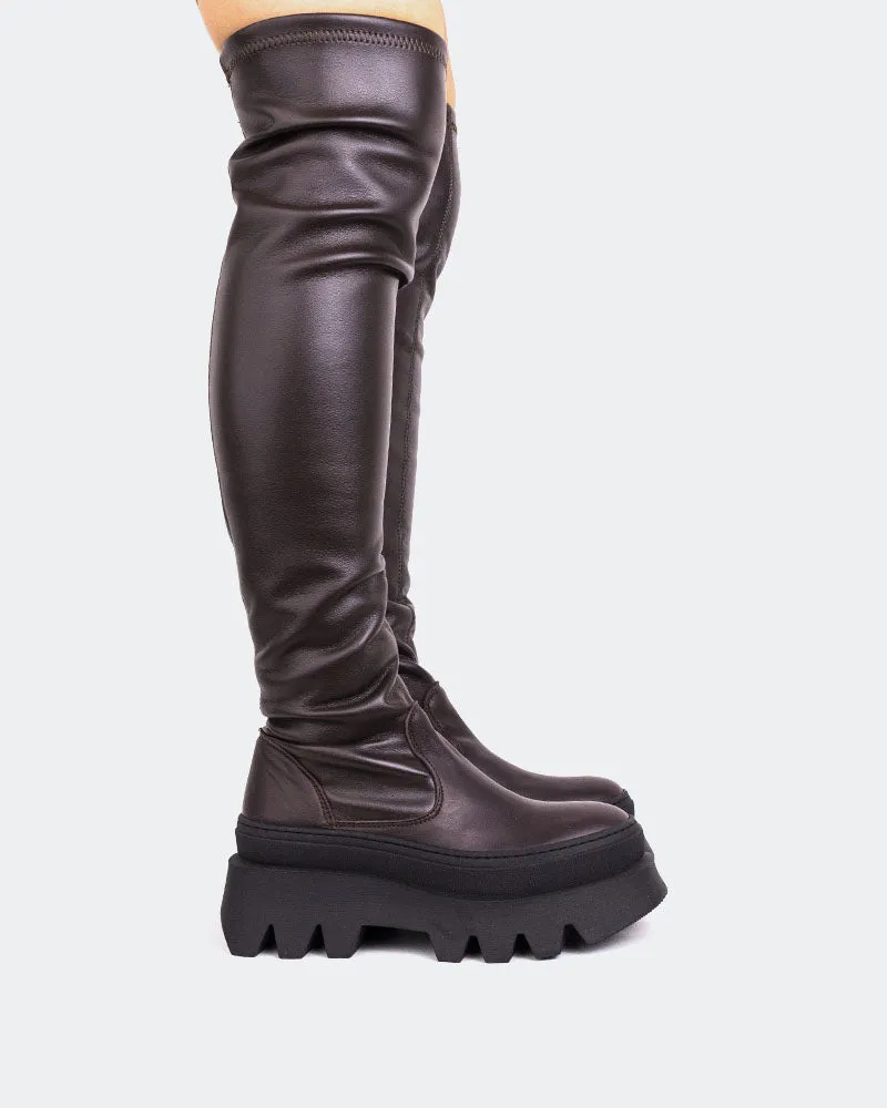 Moncton Brown Stretch sold by L'Intervalle