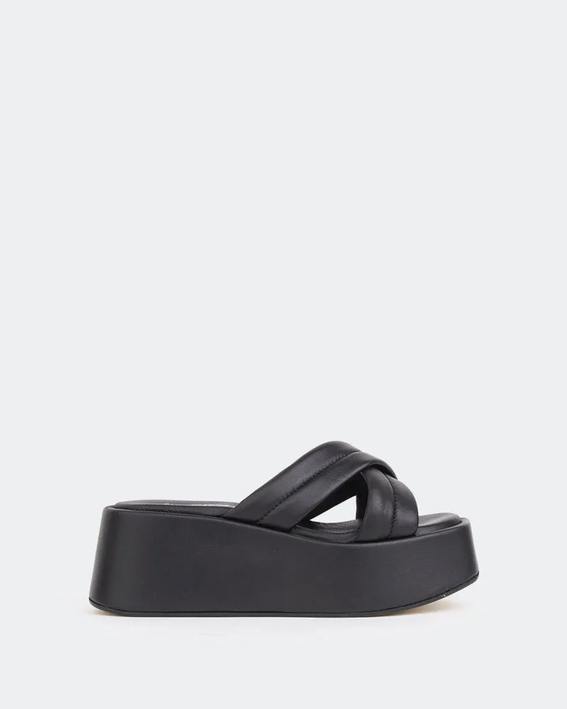 Sacra Black Leather sold by L'Intervalle