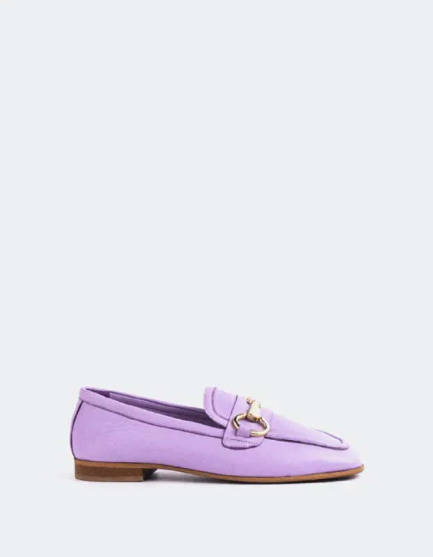 Fayette Lilac Leather sold by L'Intervalle