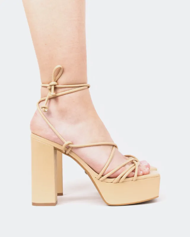 Antigua, Camel Leather/Cuir Chameau sold by L'Intervalle