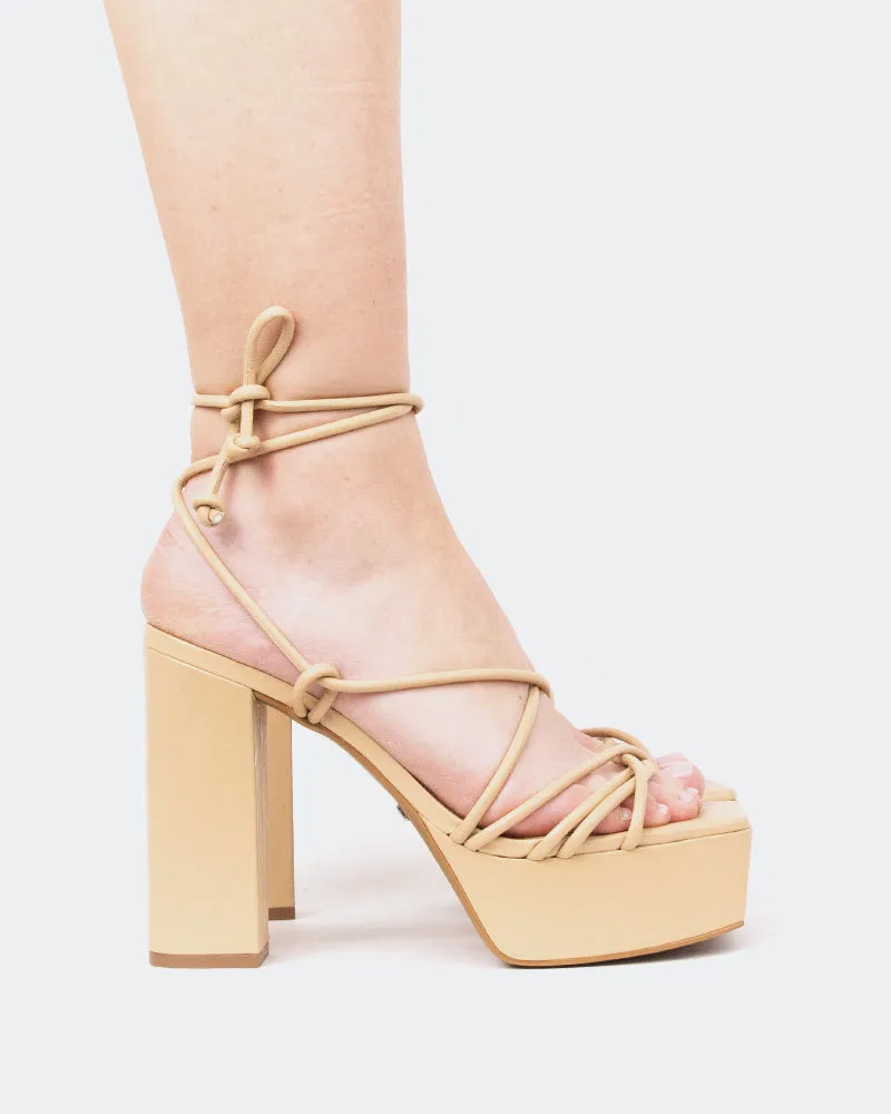 Antigua, Camel Leather/Cuir Chameau sold by L'Intervalle