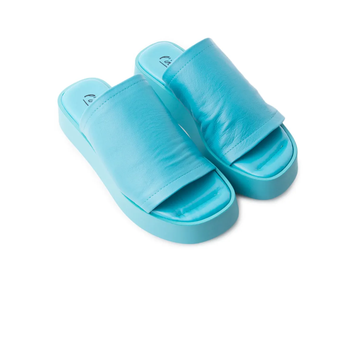 Dumpling Blue Leather sold by L'Intervalle product image thumbnail 2