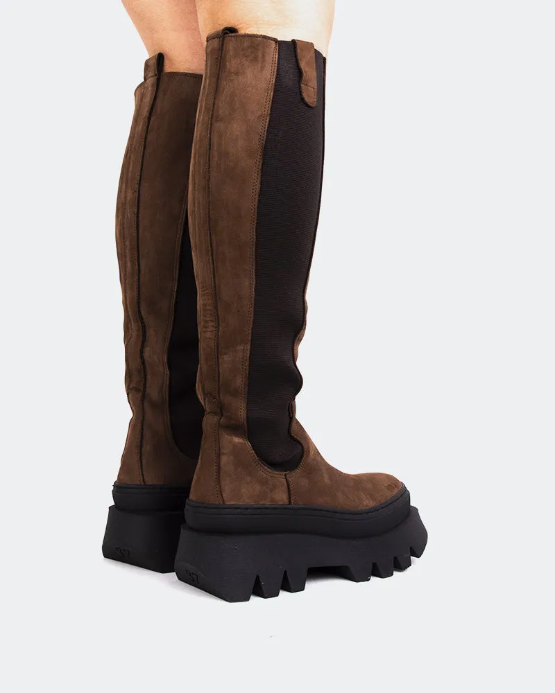 Calgary Brown Nubuck sold by L'Intervalle product image thumbnail 3