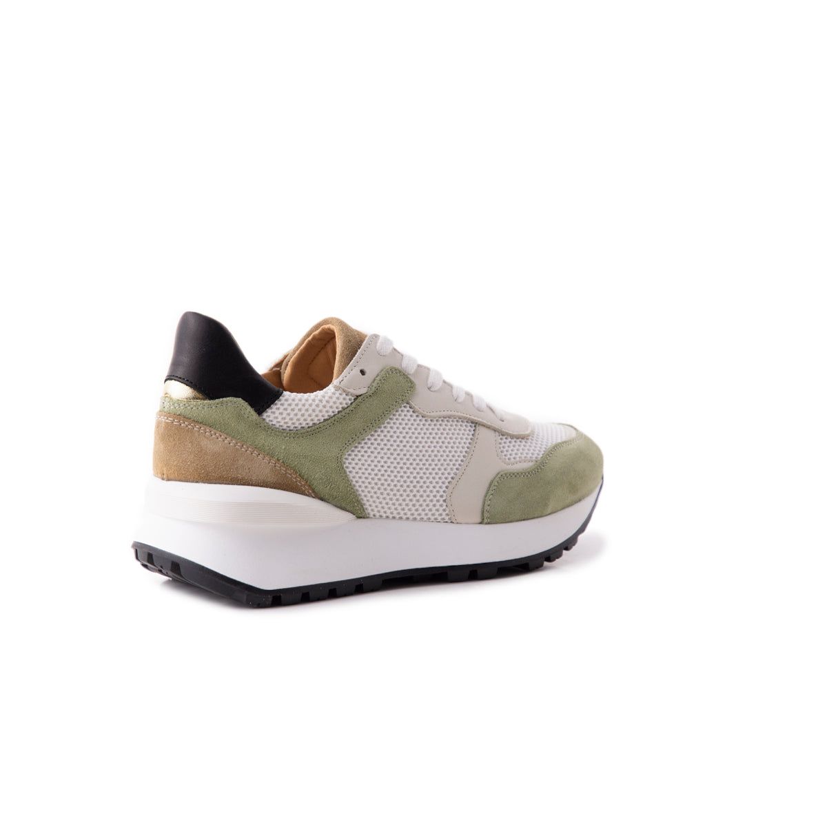 Shady Green White Suede sold by L'Intervalle product image thumbnail 2