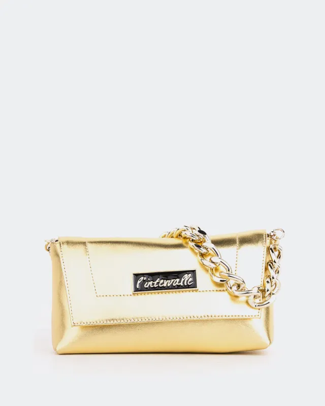 Albertine Gold Leather sold by L'Intervalle