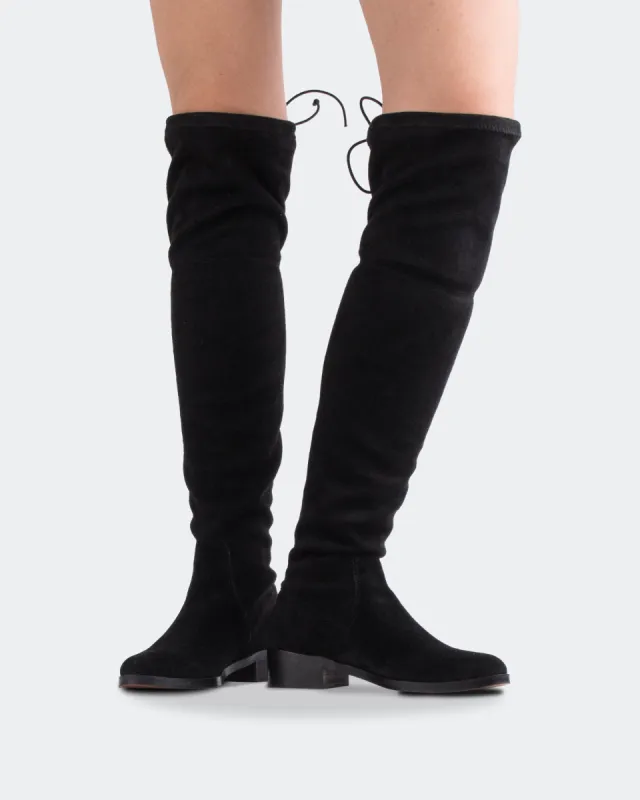 Ace Black Suede Stretch sold by L'Intervalle