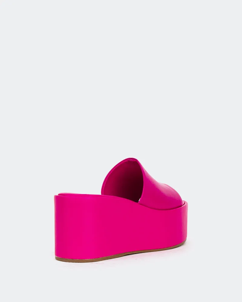 Cathedral, Fucshia Leather/Cuir Fucshia sold by L'Intervalle product image thumbnail 3