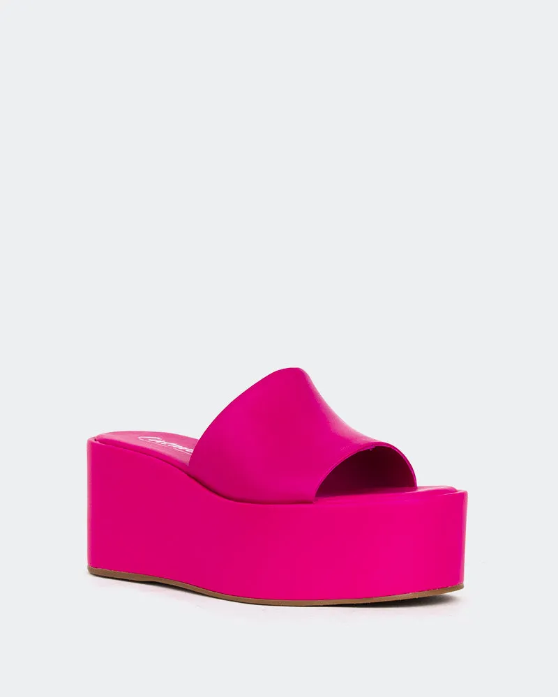 Cathedral, Fucshia Leather/Cuir Fucshia sold by L'Intervalle product image thumbnail 2