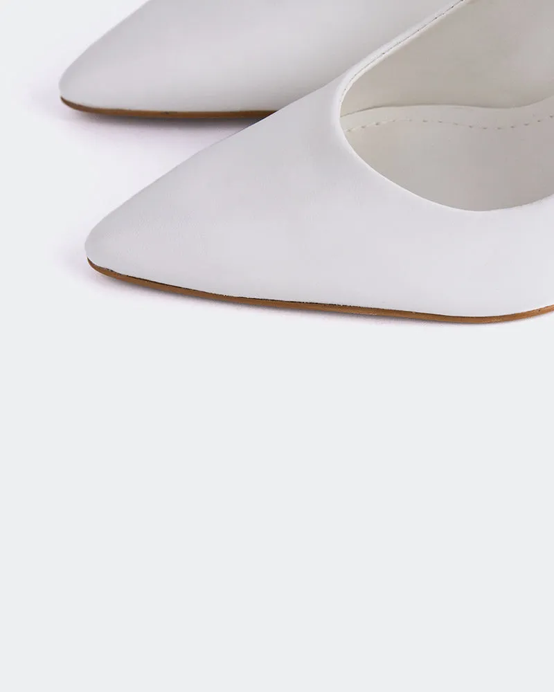 Morisha White Leather sold by L'Intervalle product image thumbnail 4