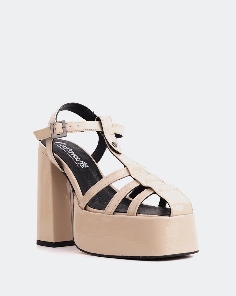 Loretta Nude Patent sold by L'Intervalle product image thumbnail 2