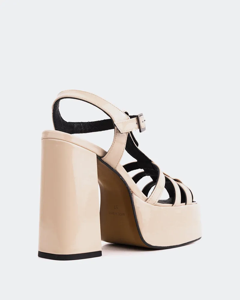 Loretta Nude Patent sold by L'Intervalle product image thumbnail 3