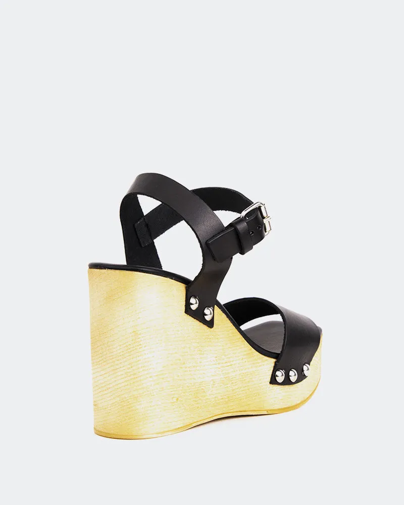 Heloise Black Leather sold by L'Intervalle product image thumbnail 3