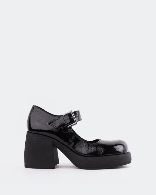 Cheeky Black Naplack sold by L'Intervalle