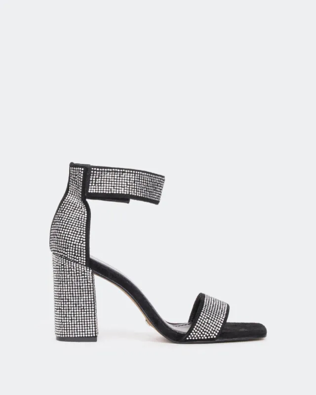 Drew, Black Suede/Suède Noir sold by L'Intervalle