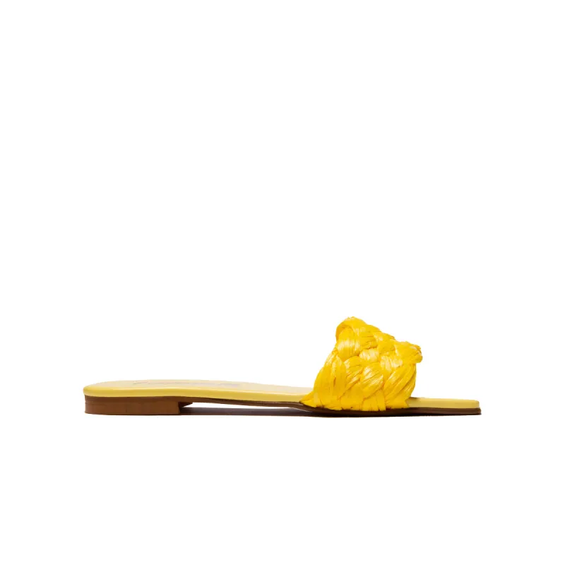 Gella Yellow Rafia sold by L'Intervalle