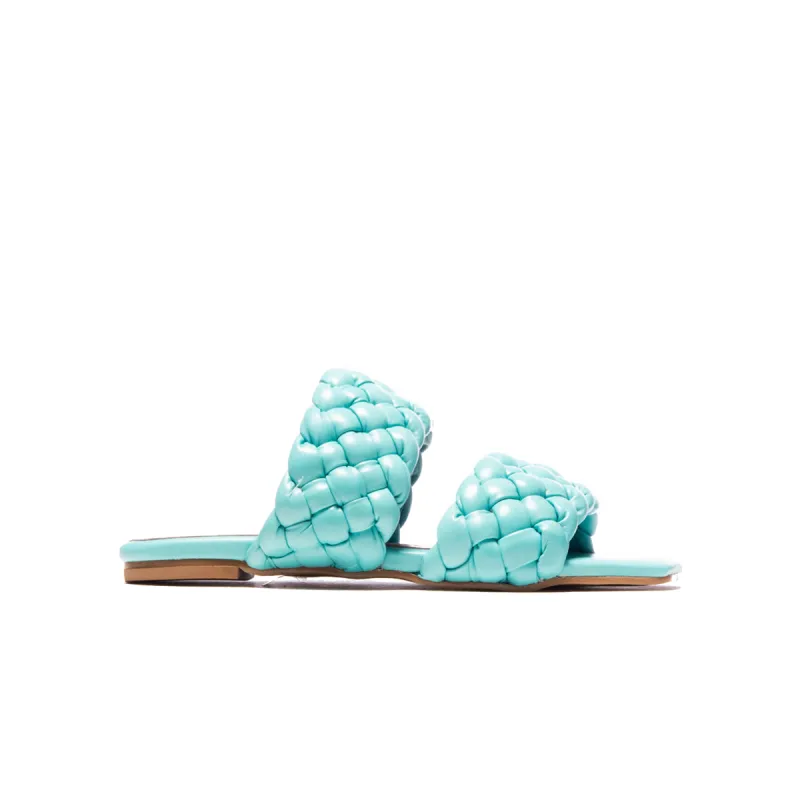 Lounge Turquoise Leather sold by L'Intervalle