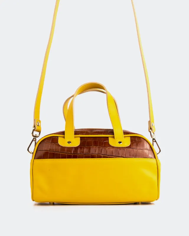 Cruise Brown Croco Multi sold by L'Intervalle