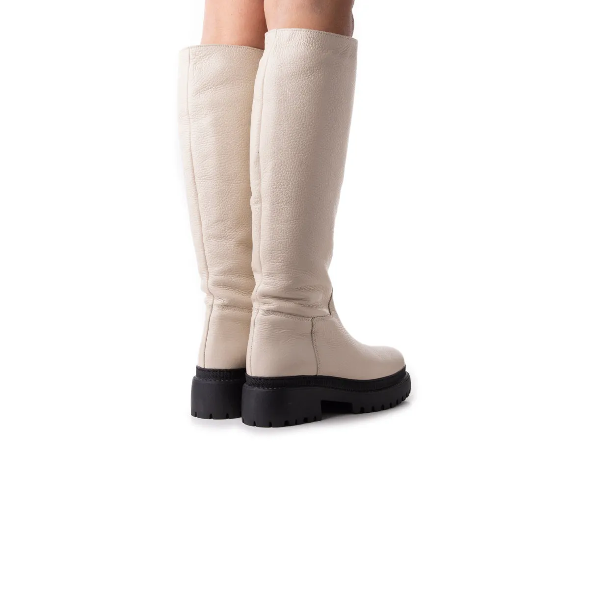 Tucsan Off White Leather sold by L'Intervalle product image thumbnail 3